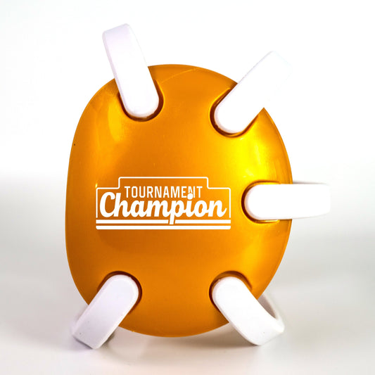 Miniature Wrestling Headgear Award -  Gold Tournament Champion